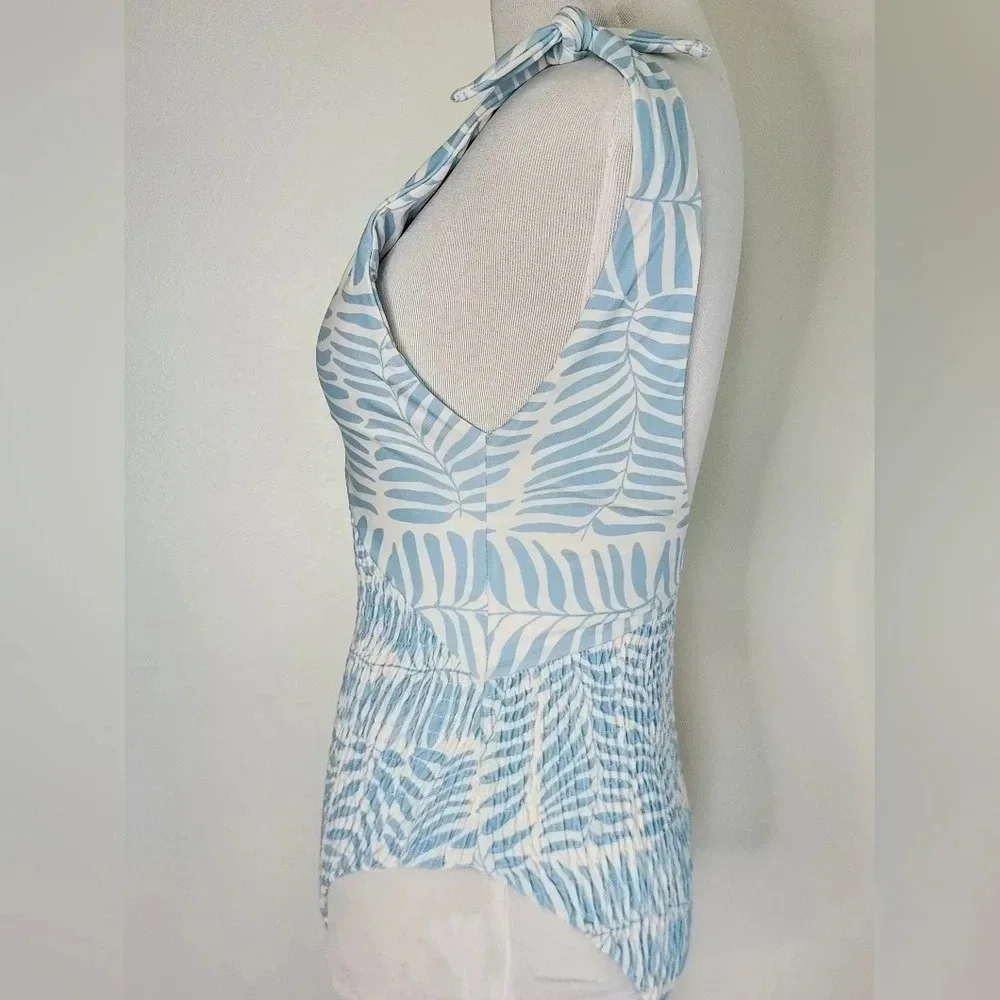 NWT || CITRINE || Laurel one piece blue fern